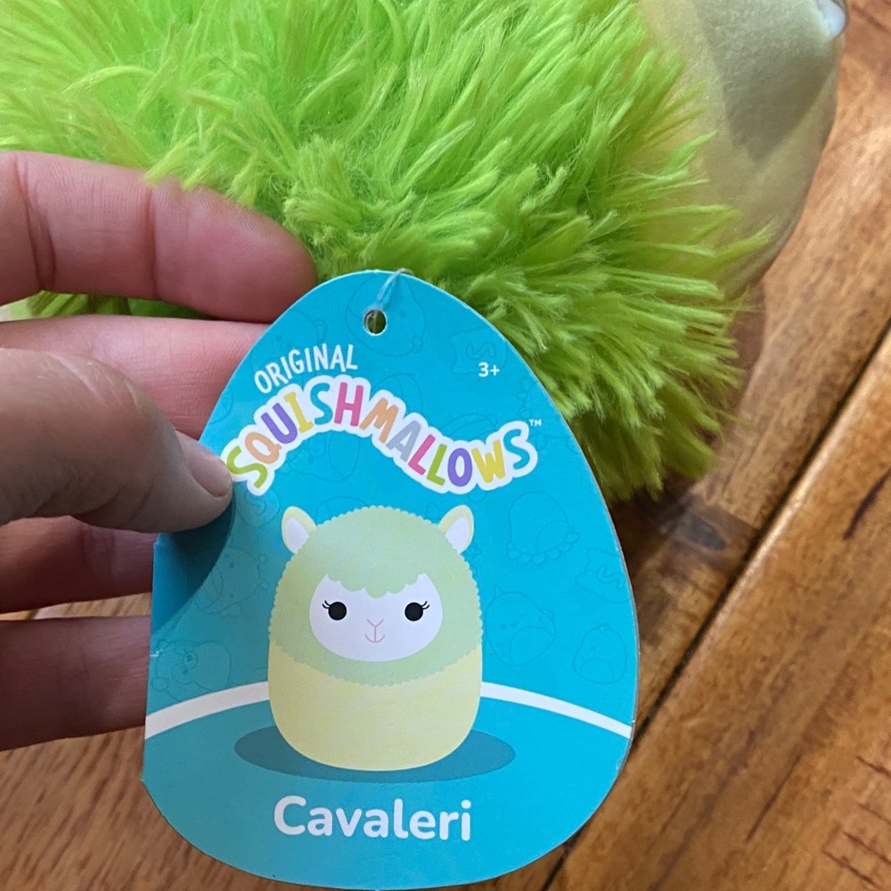 NWT Squishmallows 7.5” Cavaleri the Green Alpaca Plush - Picture 3 of 10
